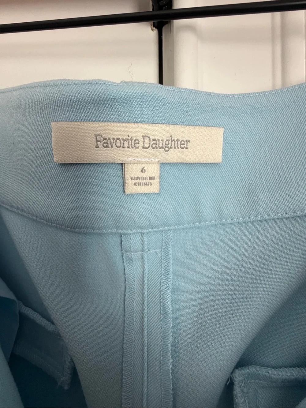 Favorite Daughter The Favorite Pants in Sky Blue - Picture 4 of 7